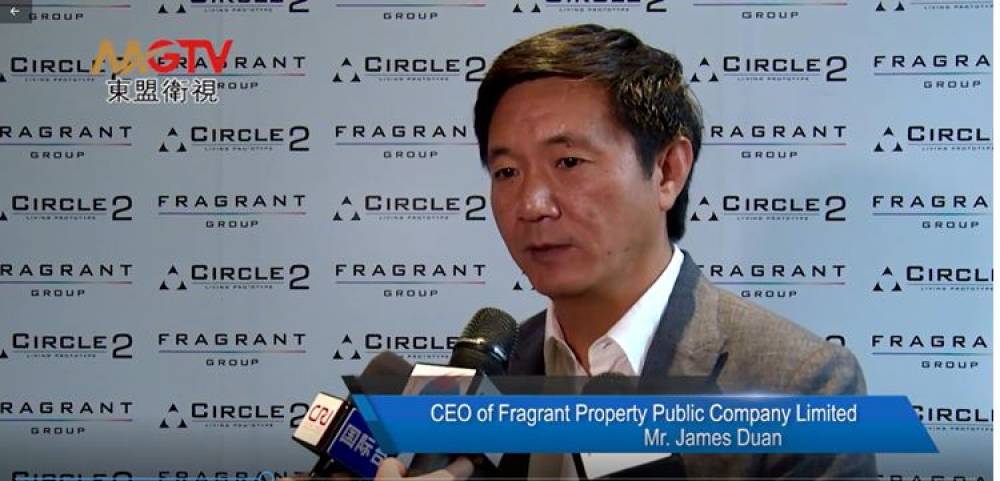 MGTV interviewed Mr. James Duan about Circle Living Prototype, the first energy-saving condominium in Thailand